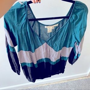 Studio m multi color women blouse -M